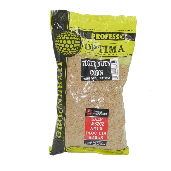 Profess zanęta Optima Tiger Nuts & Corn 1kg